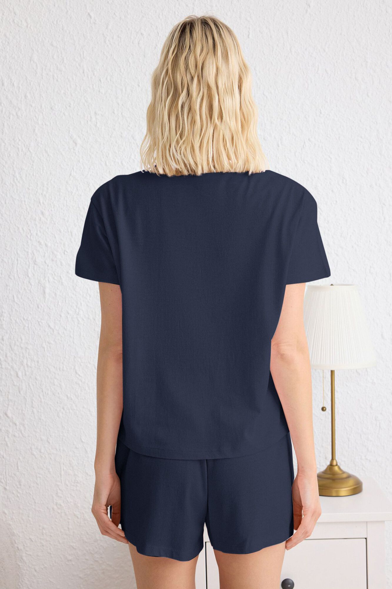 Trendyol Conjunto de pijama corto coraz&oacute;n