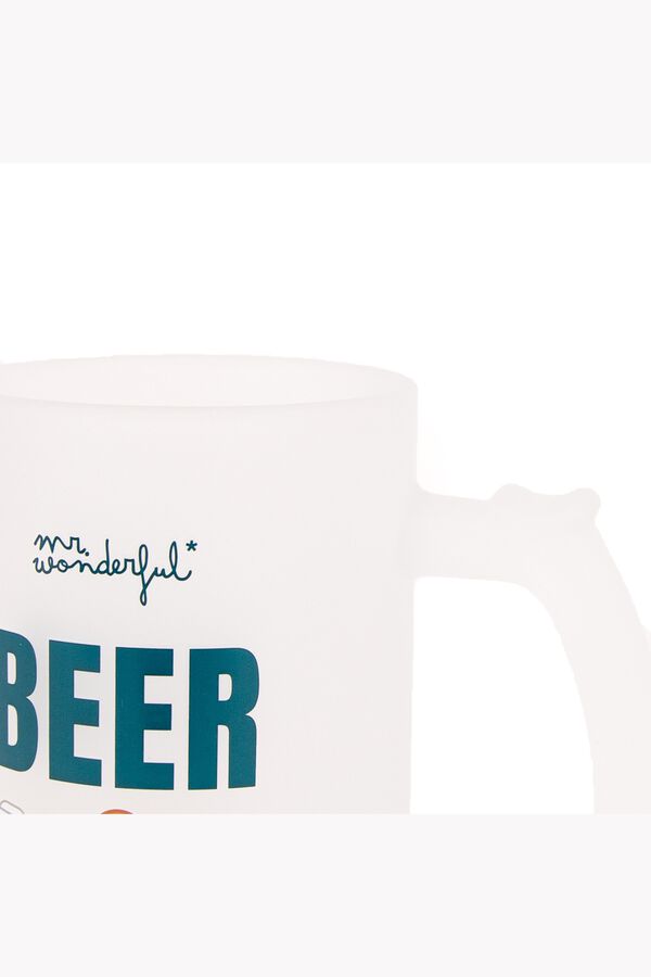 Mr. Wonderful Beer mug - Beer para creer printed