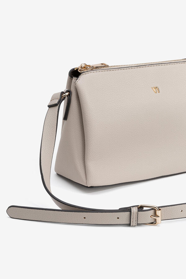 Vilanova 3 Compartment Crossbody Bag brown