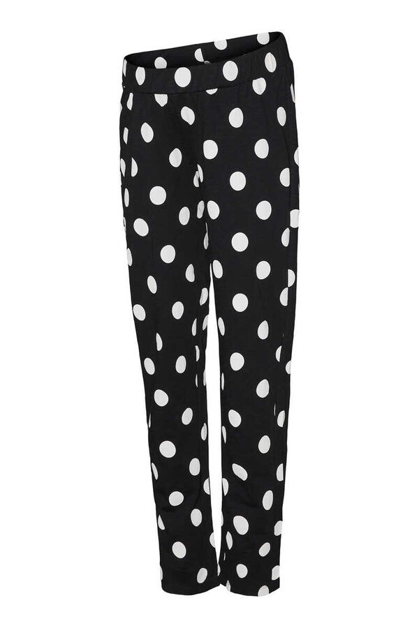 Womensecret Dual-function polka-dot maternity pyjamas noir