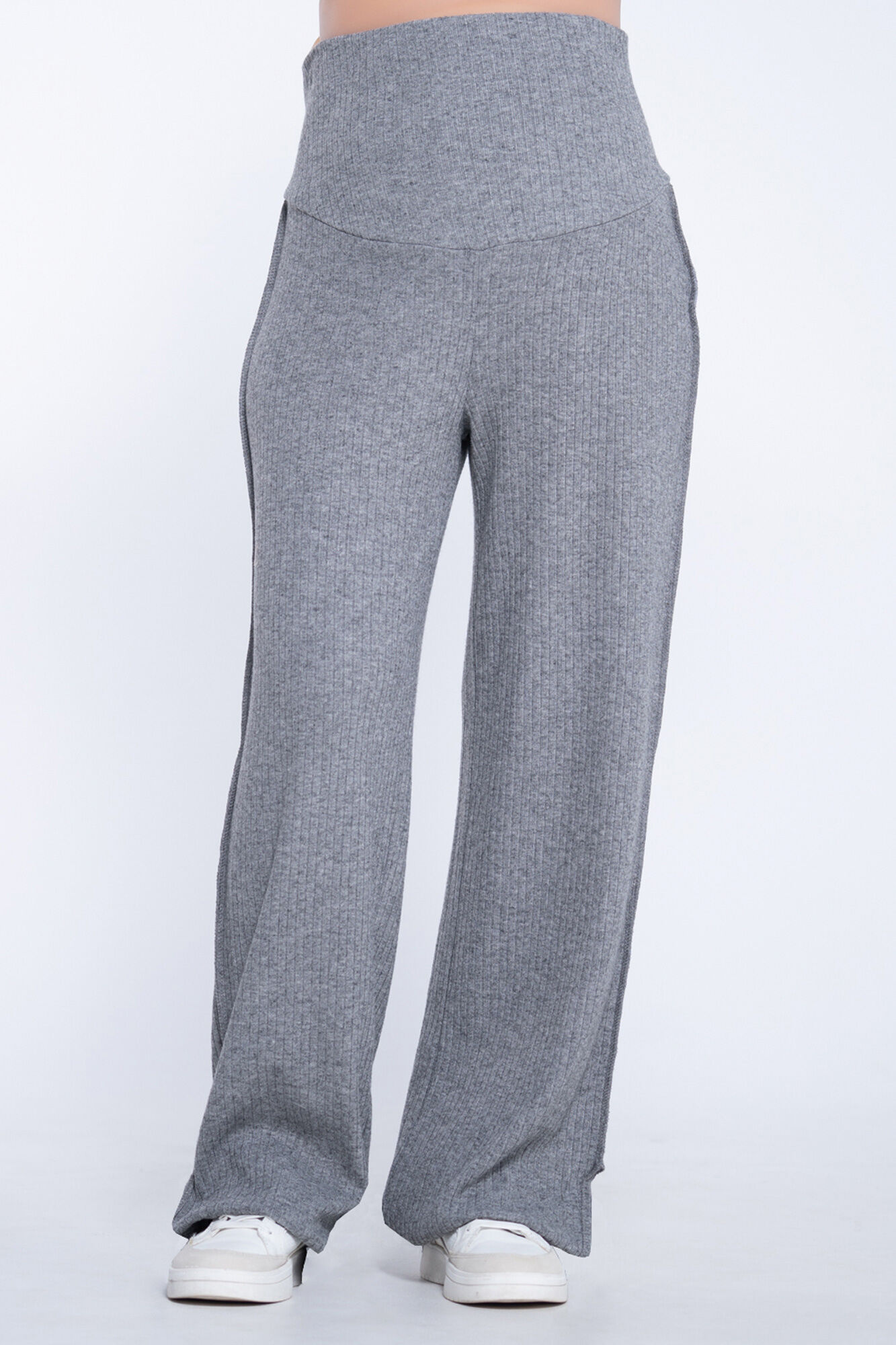 Ohma! Pantal&oacute;n premam&aacute; ancho con costuras