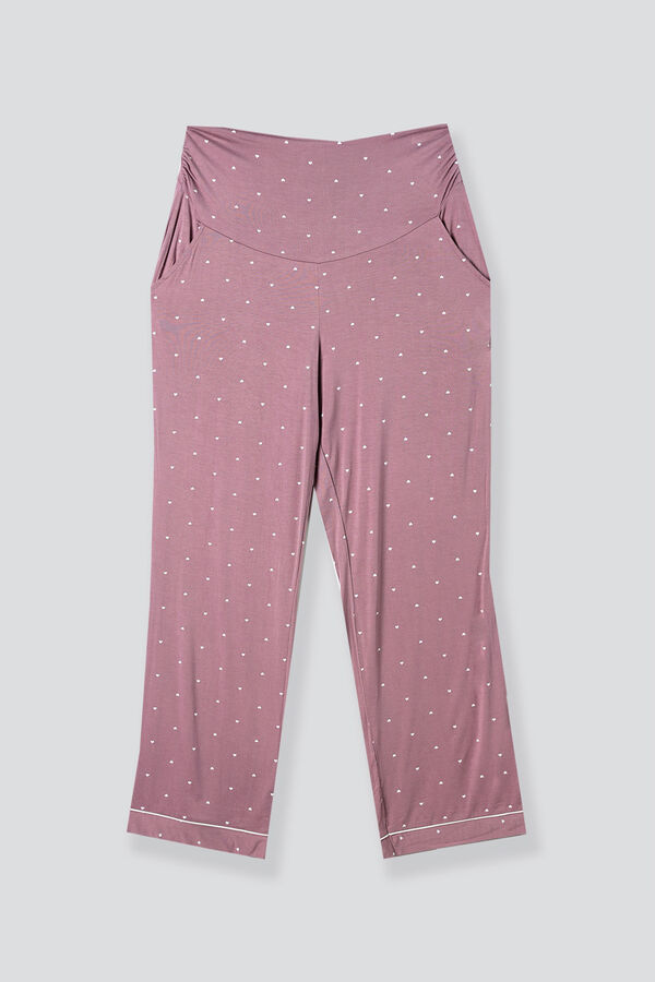 Womensecret Maternity pyjama set with hearts imprimé