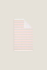 Womensecret Striped fabric and terrycloth beach towel rouge