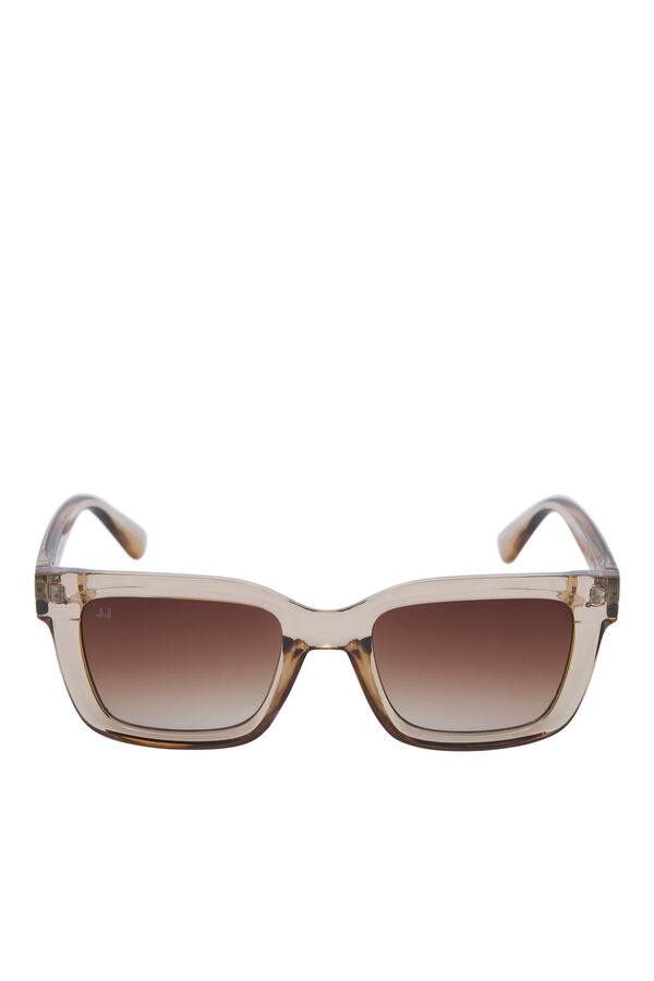 Jack & Jones &Oacute;culos de sol de arma&ccedil;&atilde;o quadrada branco