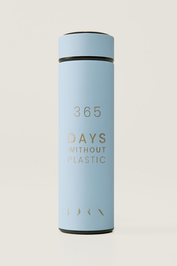 Born Living Yoga Botella acero inoxidable azul