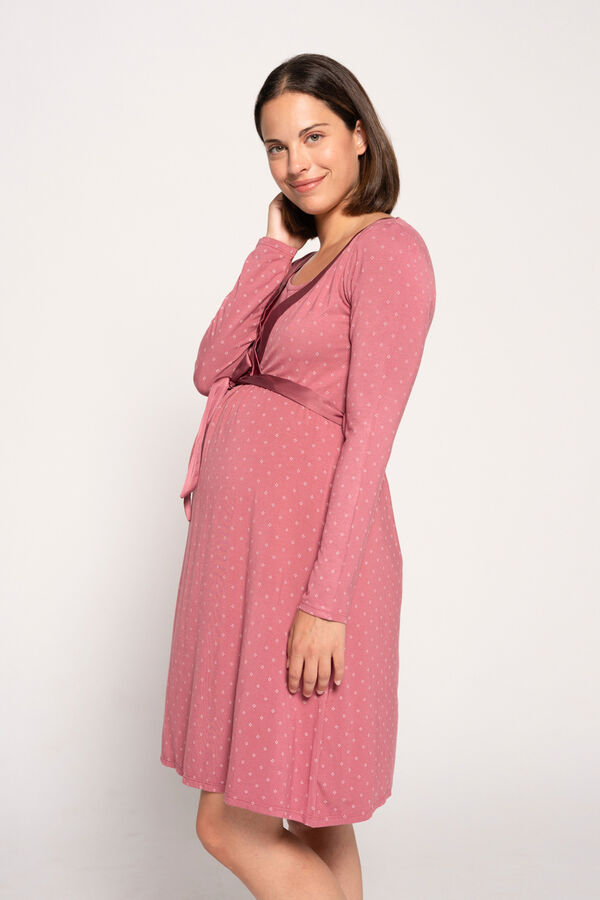 Ohma! Camis&oacute;n Lactancia Con Print Corbatero estampado