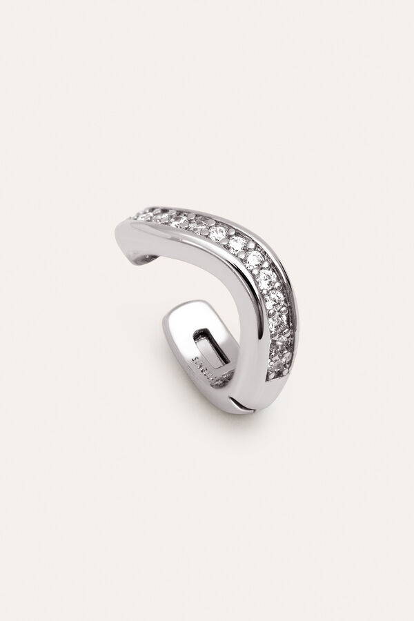 Singularu Pendiente Suelto Ear Cuff Hailey gris