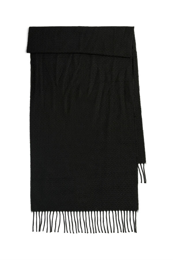 Pieces Bufanda básica negro