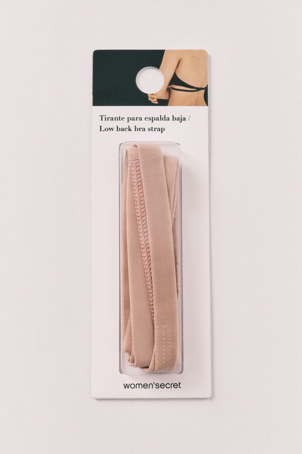 Women'secret Adjustable low back strap nude