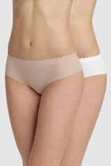 Womensecret 2-pack Body Touch Cotton panties rávasalt mintás