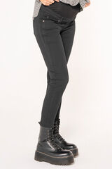 Womensecret Essential twill maternity trousers fekete