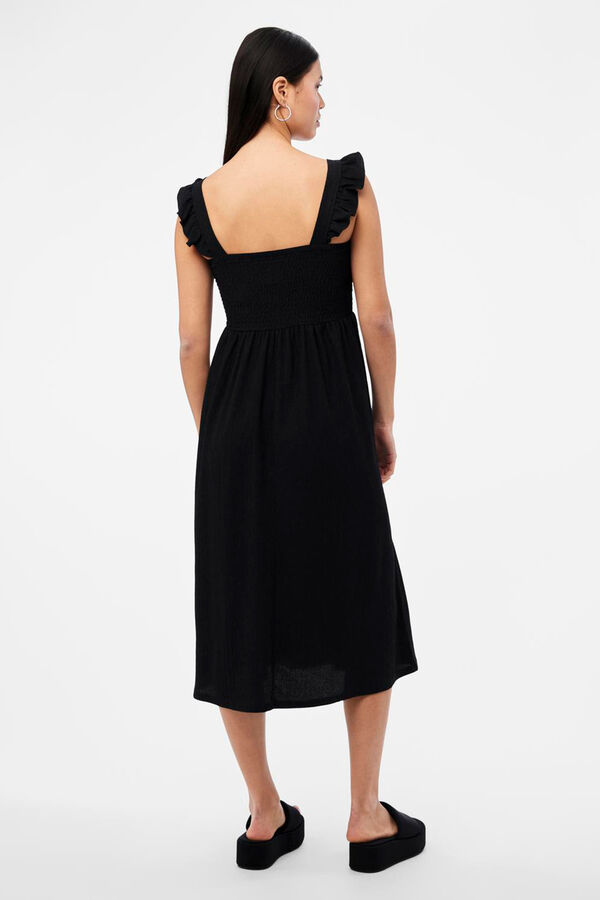 Womensecret Long strappy dress noir