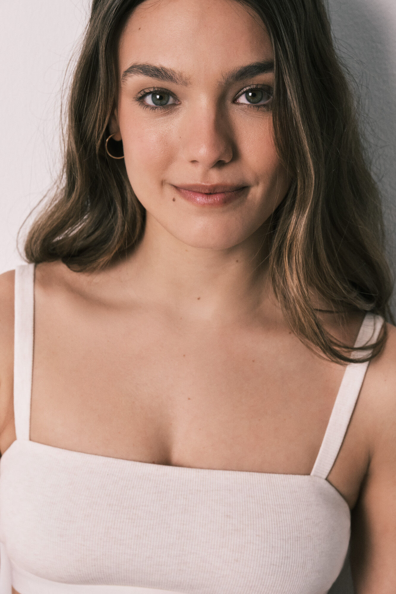 Women'secret Beiger Baumwollripp-BH-Top