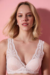 Penti Sujetador con aro novia blanco