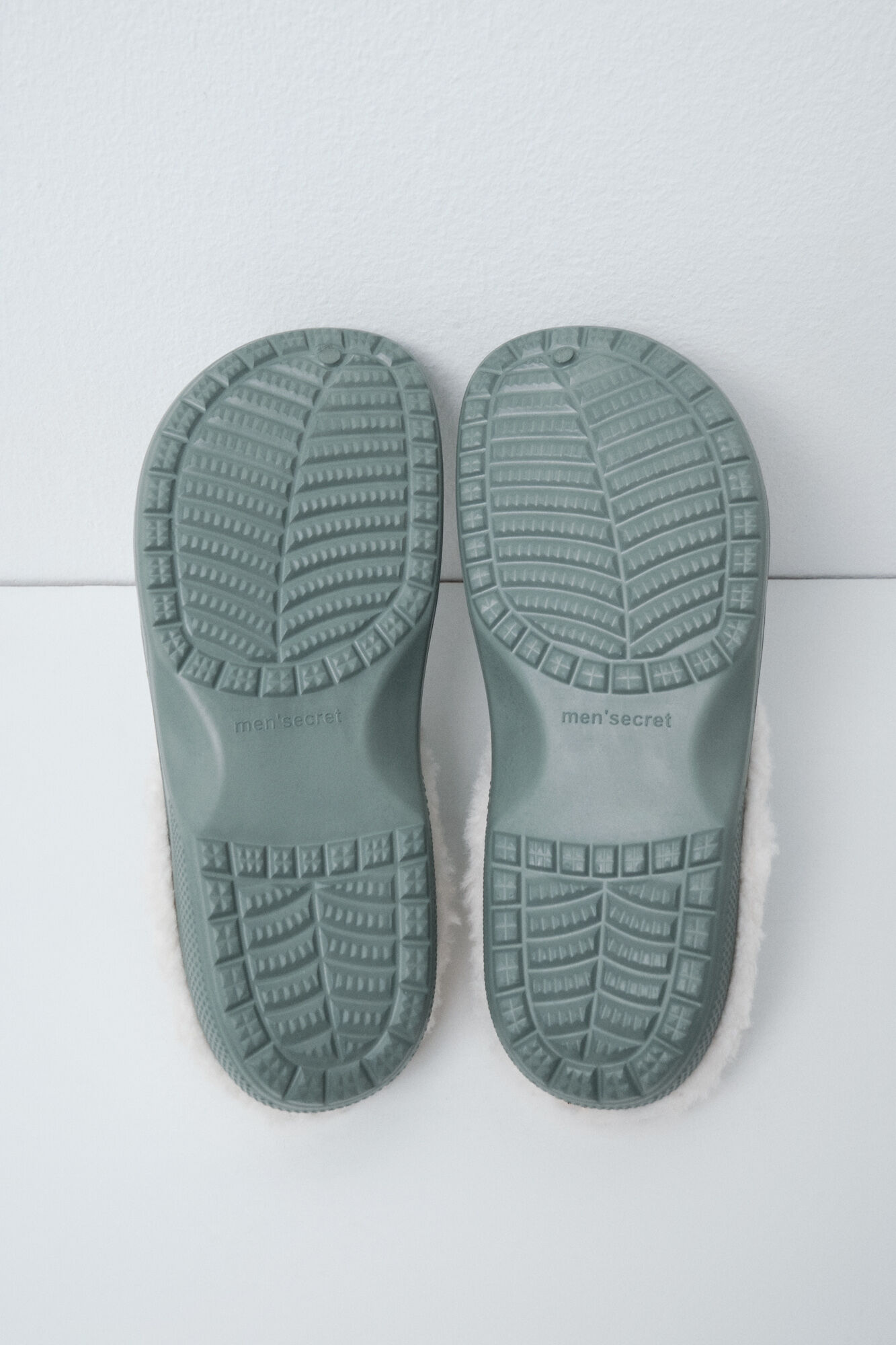 Women'secret Men's lined clog slippers