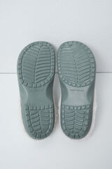 Women'secret Men's lined clog slippers green