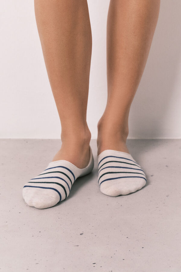 Women'secret Zelene čarape sa Hello Kitty printom (pakovanje od 3) Print