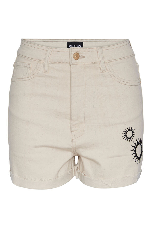 Womensecret Short denim de mujer brown