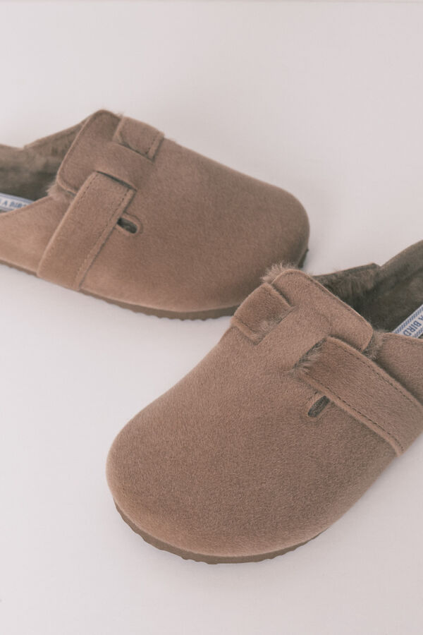 Women'secret Brown bio slippers nude