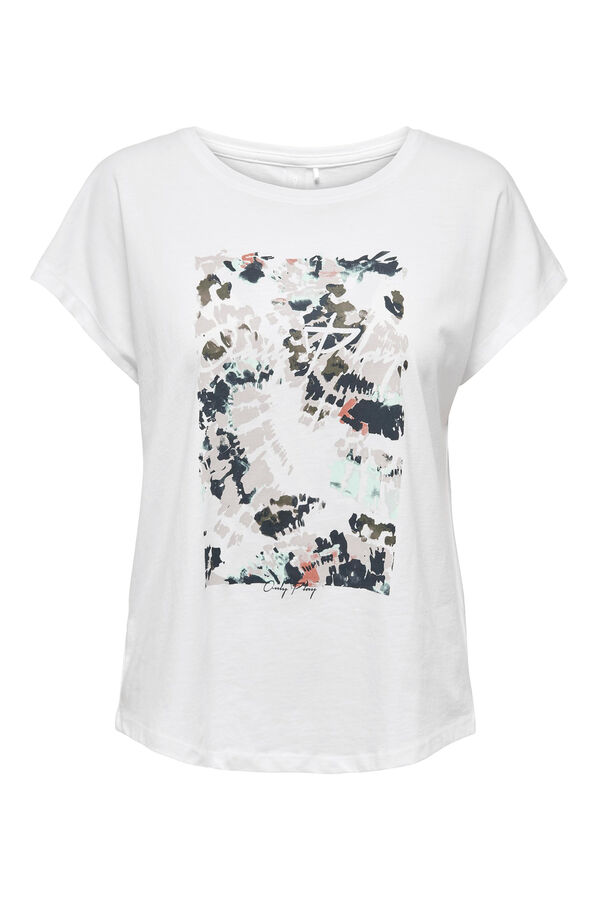 Only Play Printed short-sleeved T-shirt Wei&szlig;