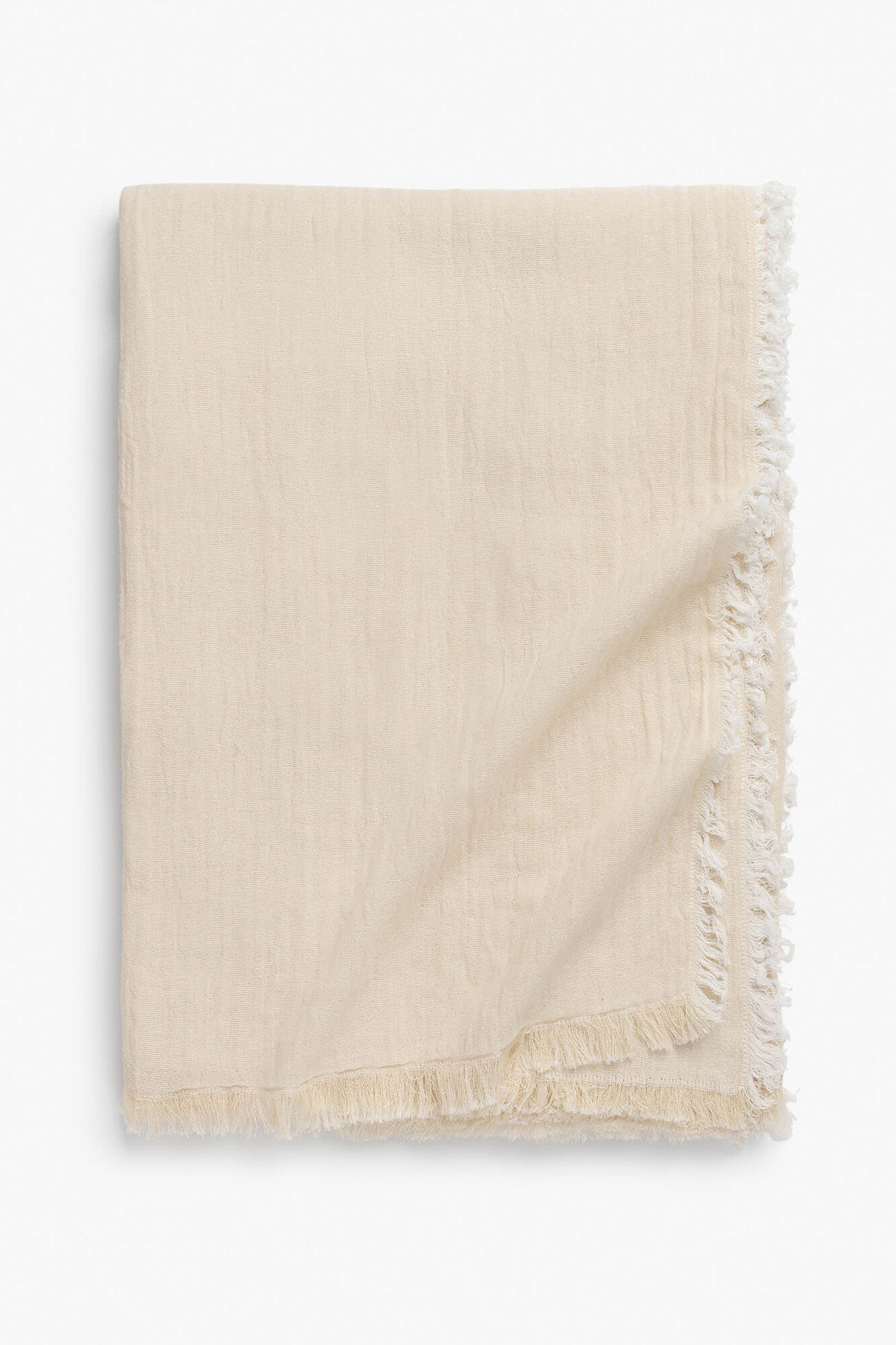 Calma House Tischdecke Layer 160x200 Ecru