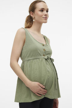 Womensecret Top de tirantes maternity y lactancia  verde