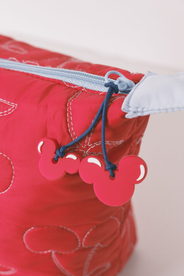 Women'secret Red medium puffer vanity case MICKEY red