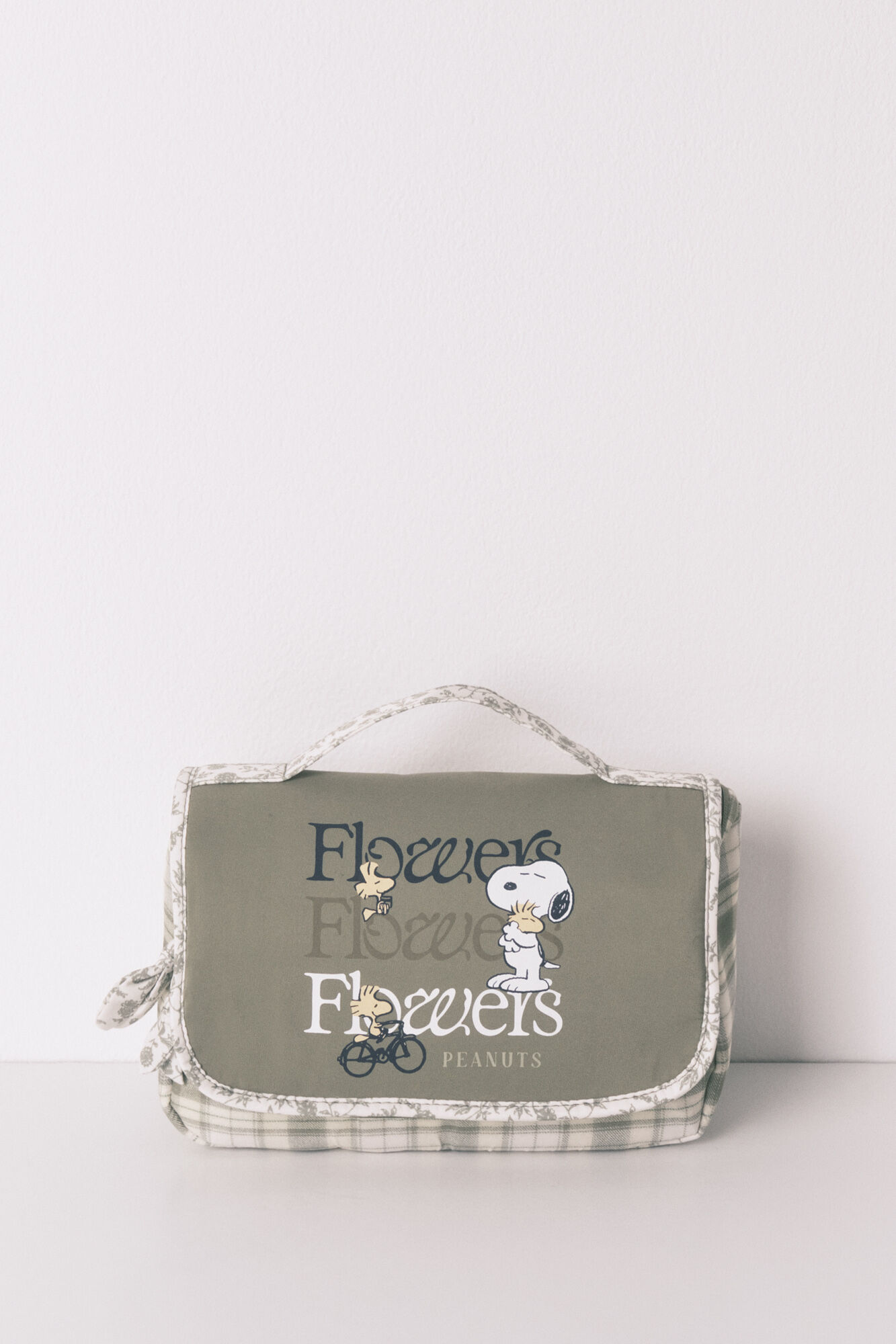 Women'secret Grande n&eacute;cessaire com cabide verde do Snoopy