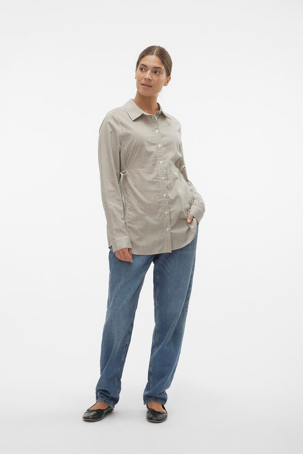 Womensecret Long-sleeved maternity shirt Bijela