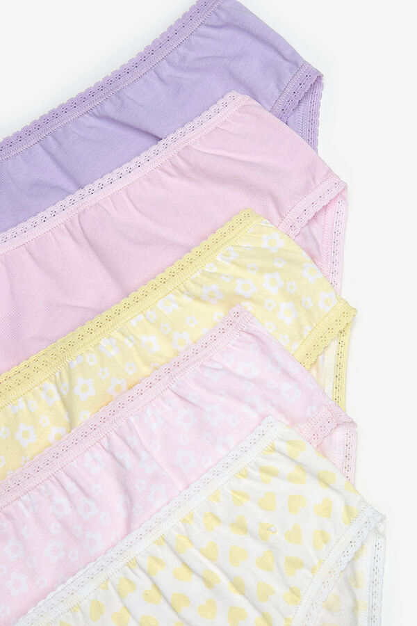 Penti Pack 5 bragas ni&ntilde;a estampado