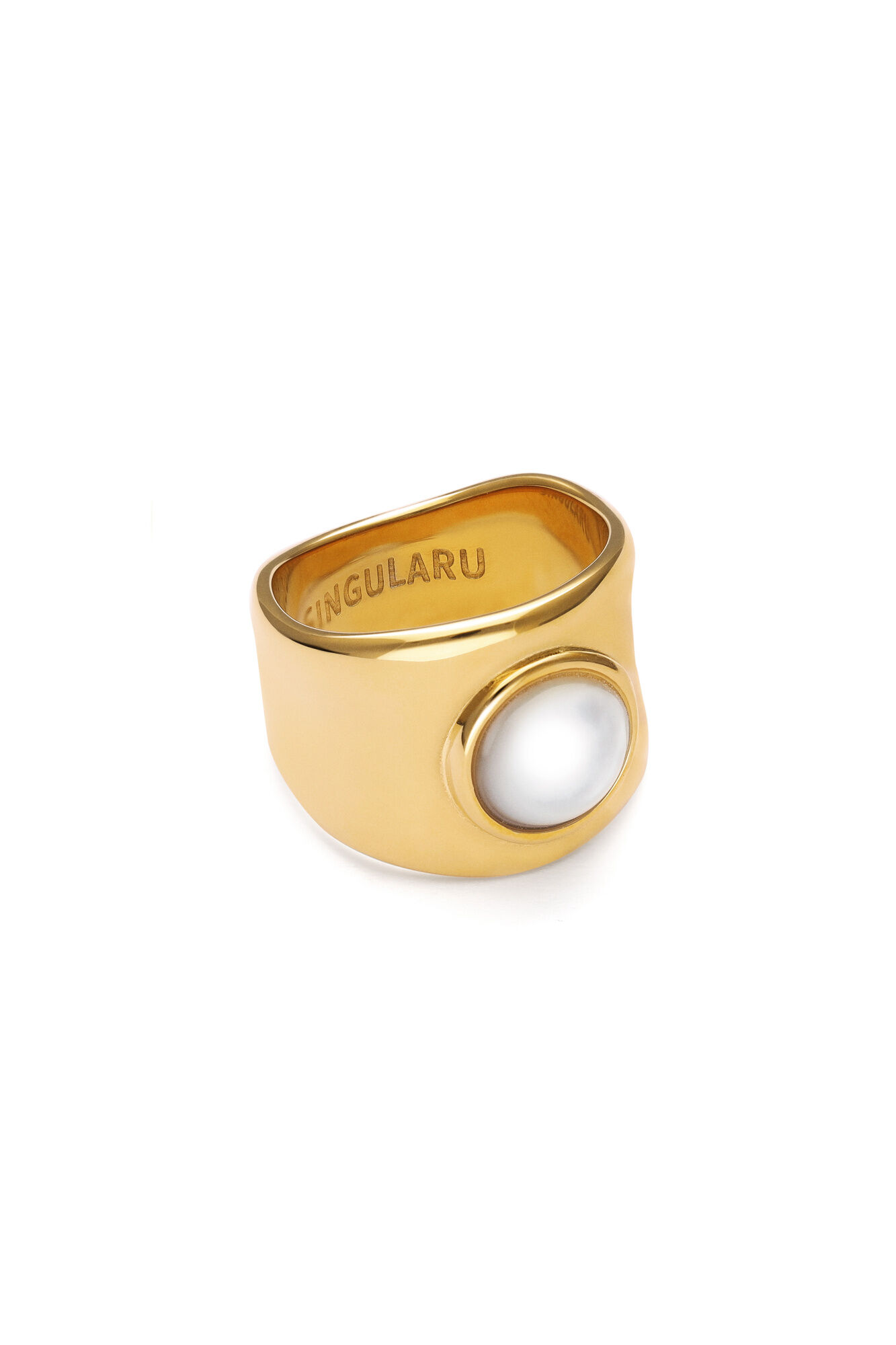 Singularu Ring My N&aacute;car Stahl Goldbad