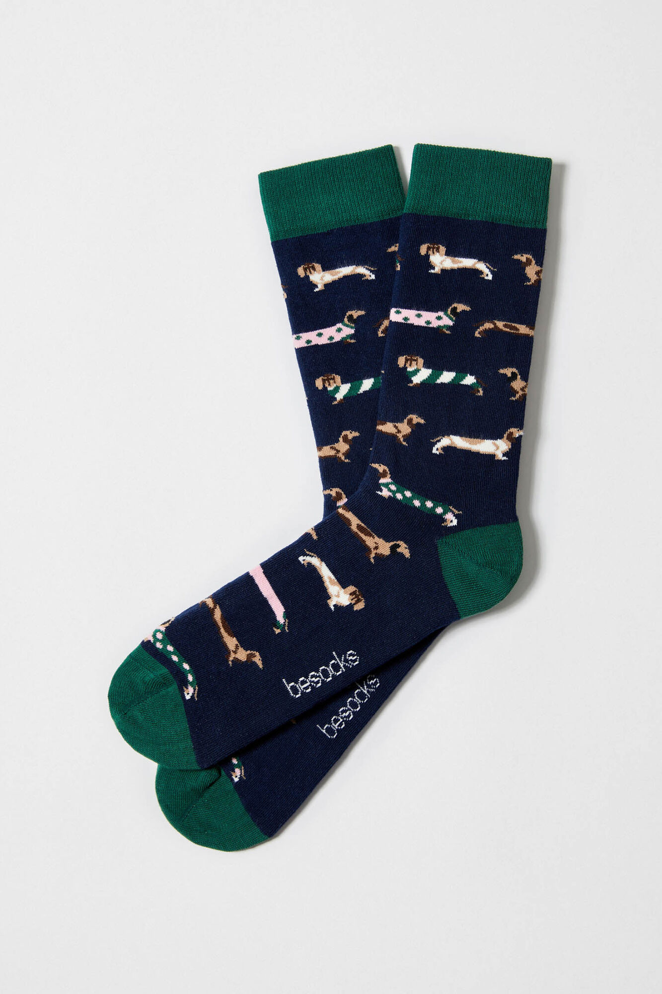 Besocks Calcetines altos perro salchicha