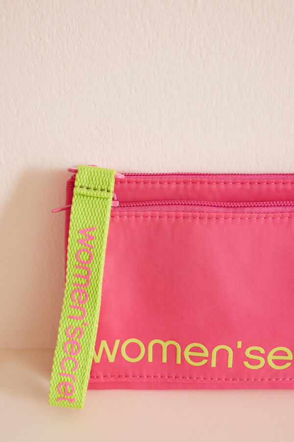 Womensecret Small pink double purse pink