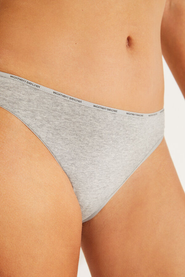 Womensecret 6 cotton brazilian panties pack printed