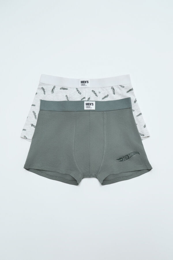 Women'secret Hotwheels 2-pack boxers green