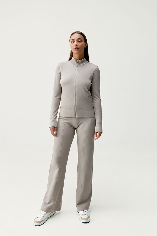 Born Living Yoga Sportjacke Gita Grain mit Print