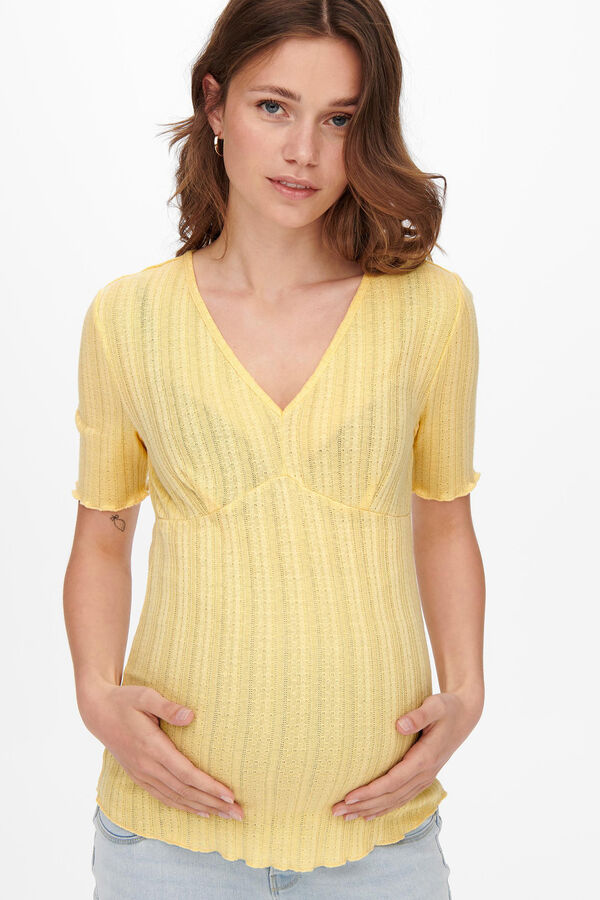 Womensecret V-neck maternity top imprimé