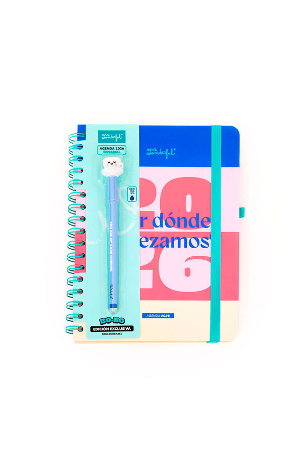 Mr. Wonderful Agenda Office 2026 Semanal - &iquest;Por d&oacute;nde empezamos? estampado