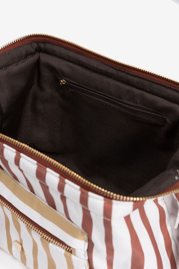 Vilanova Bolsa de cosm&eacute;ticos de nylon naranja