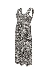 Mamalicious Maternity and breastfeeding short dress black