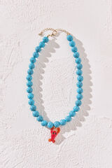 Women'secret Collier homard bleu bleu
