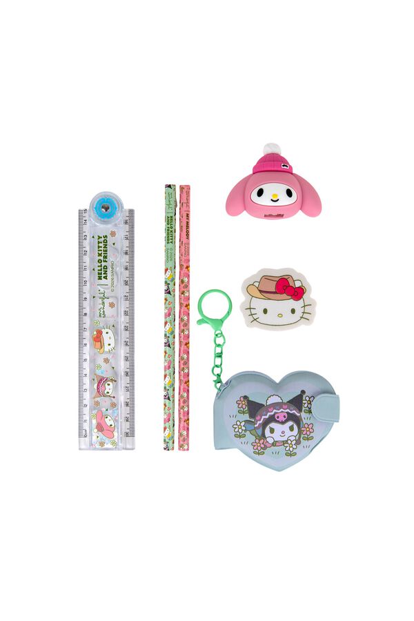 Mr. Wonderful Set Escritura Hello Kitty estampado