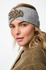 Pieces Faixa de malha cinzento