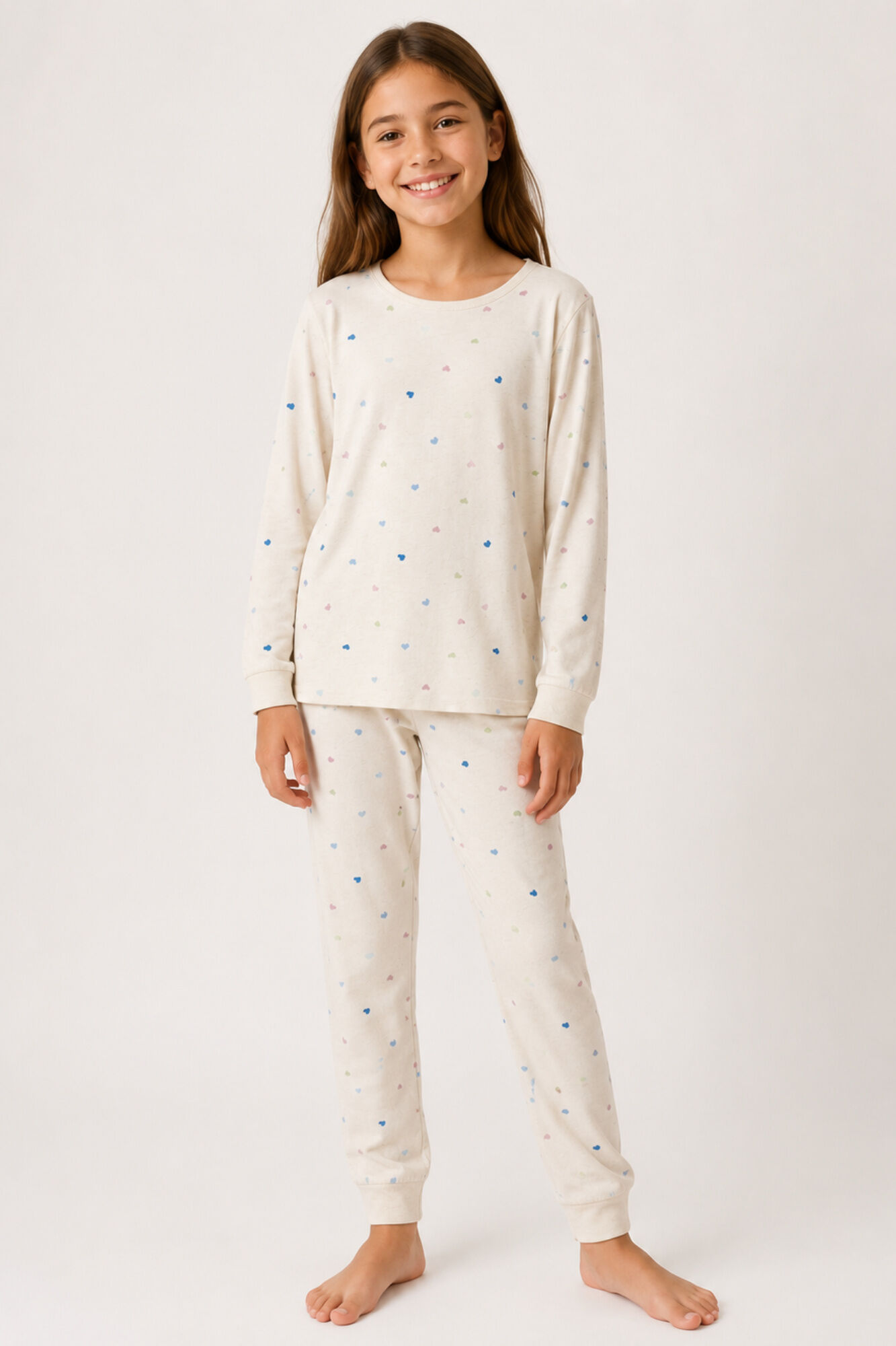 Name It Pyjama mit Herzen
