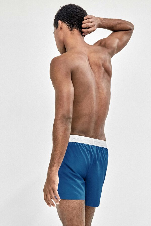 Gisela Plain men's swimwear printed
