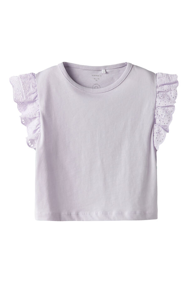 Name it Kurz&auml;rmeliges M&auml;dchen-T-Shirt Rosa