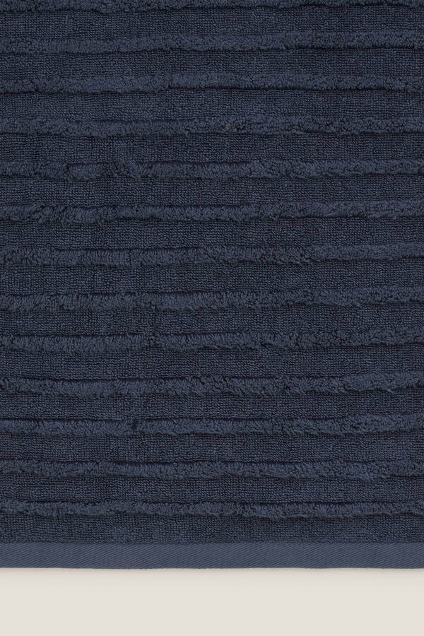 Womensecret Zero-twist organic towel 50 x 90 cm. kék