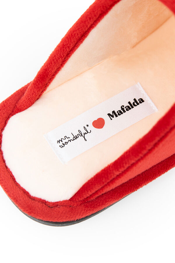 Mr. Wonderful Slippers MAFALDA printed