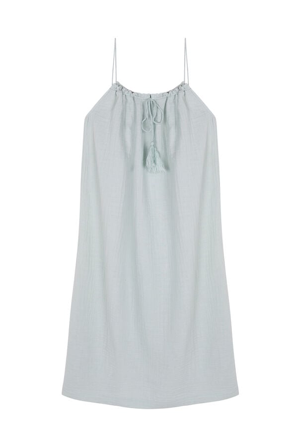 Womensecret Green 100% cotton nightgown Grün