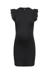 Only Maternity Short maternity dress black